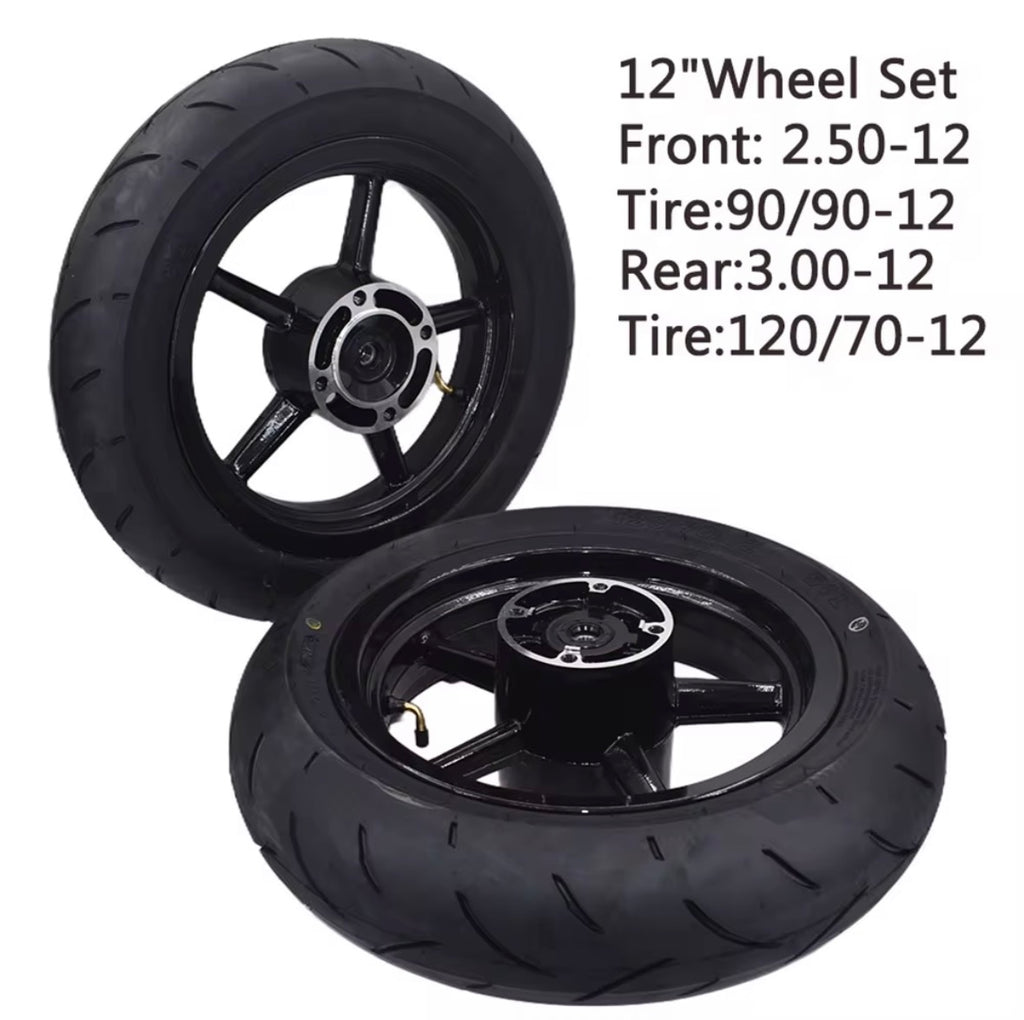 Kenda Kurve 12” Super Moto Wheel Set