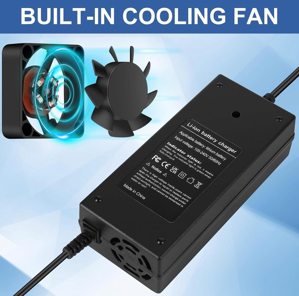 5A 67.2V Smart Charger X1 SPARK