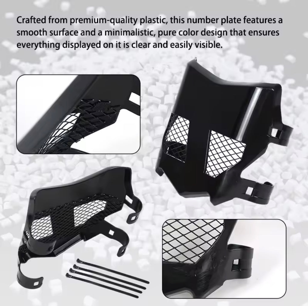 Vented Glossy MotoCutz Plate
