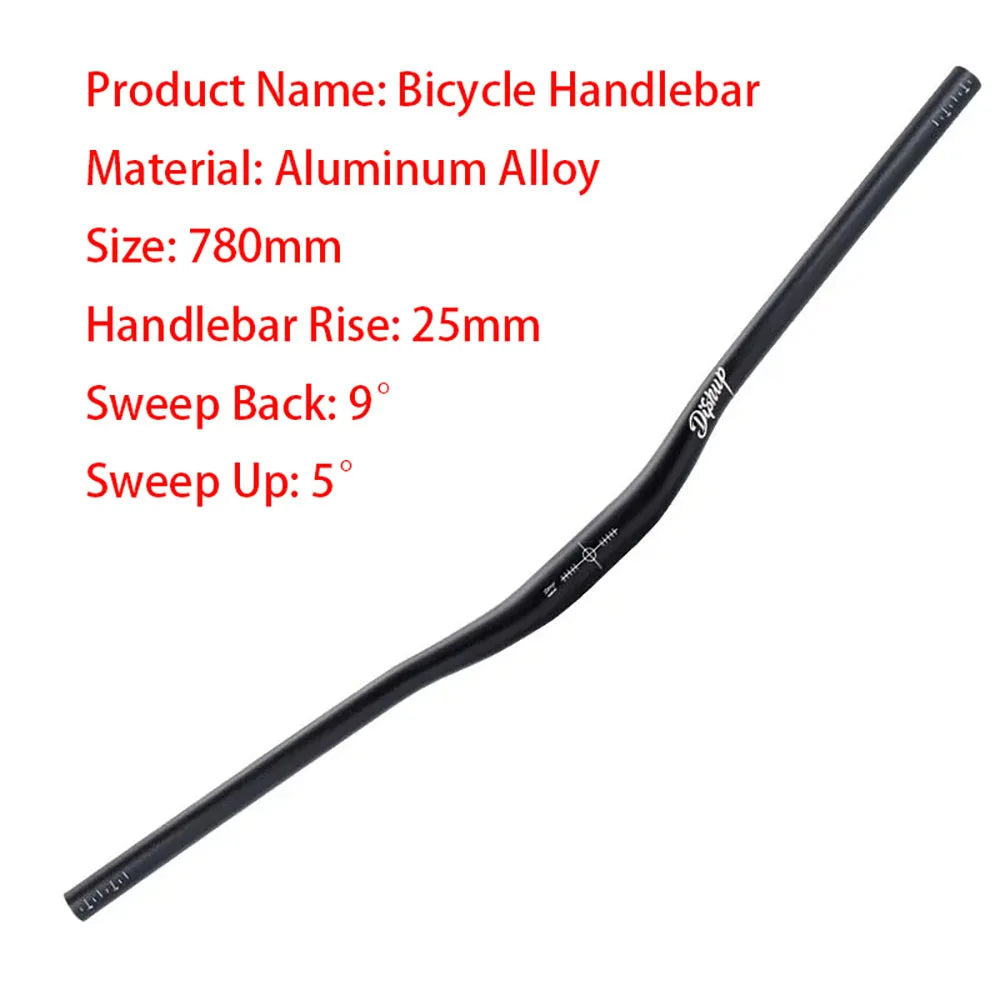 E-bike handle bars, 780mm handle