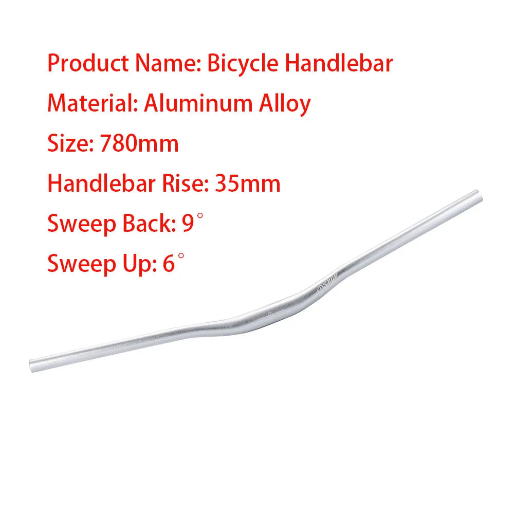 E-bike handle bars, 780mm handle