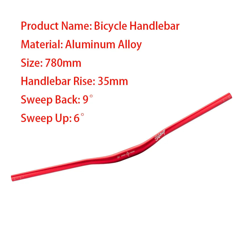 E-bike handle bars, 780mm handle
