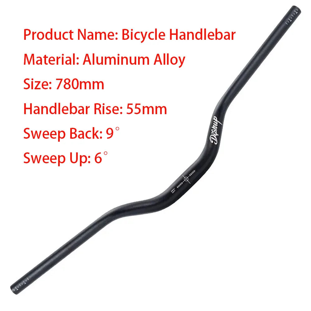 E-bike handle bars, 780mm handle