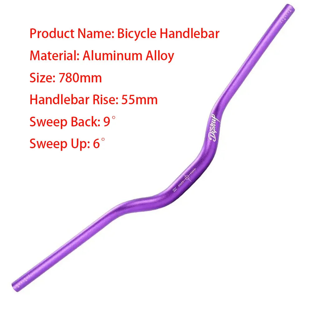 E-bike handle bars, 780mm handle