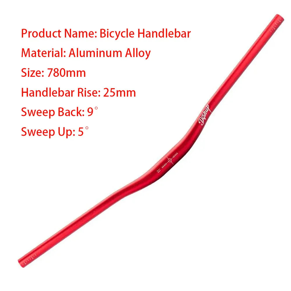 E-bike handle bars, 780mm handle