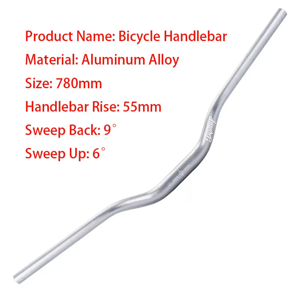 E-bike handle bars, 780mm handle