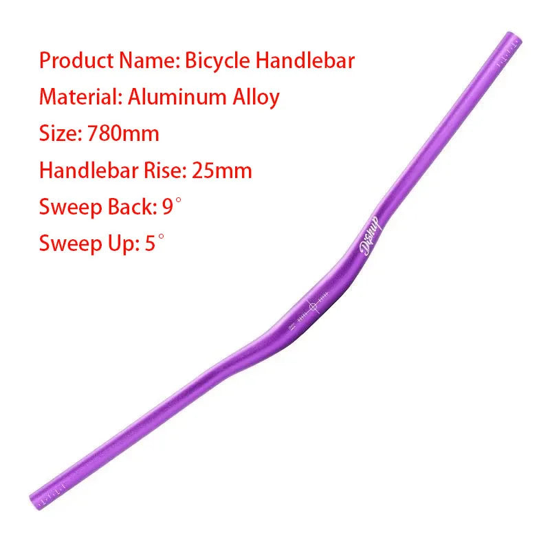 E-bike handle bars, 780mm handle