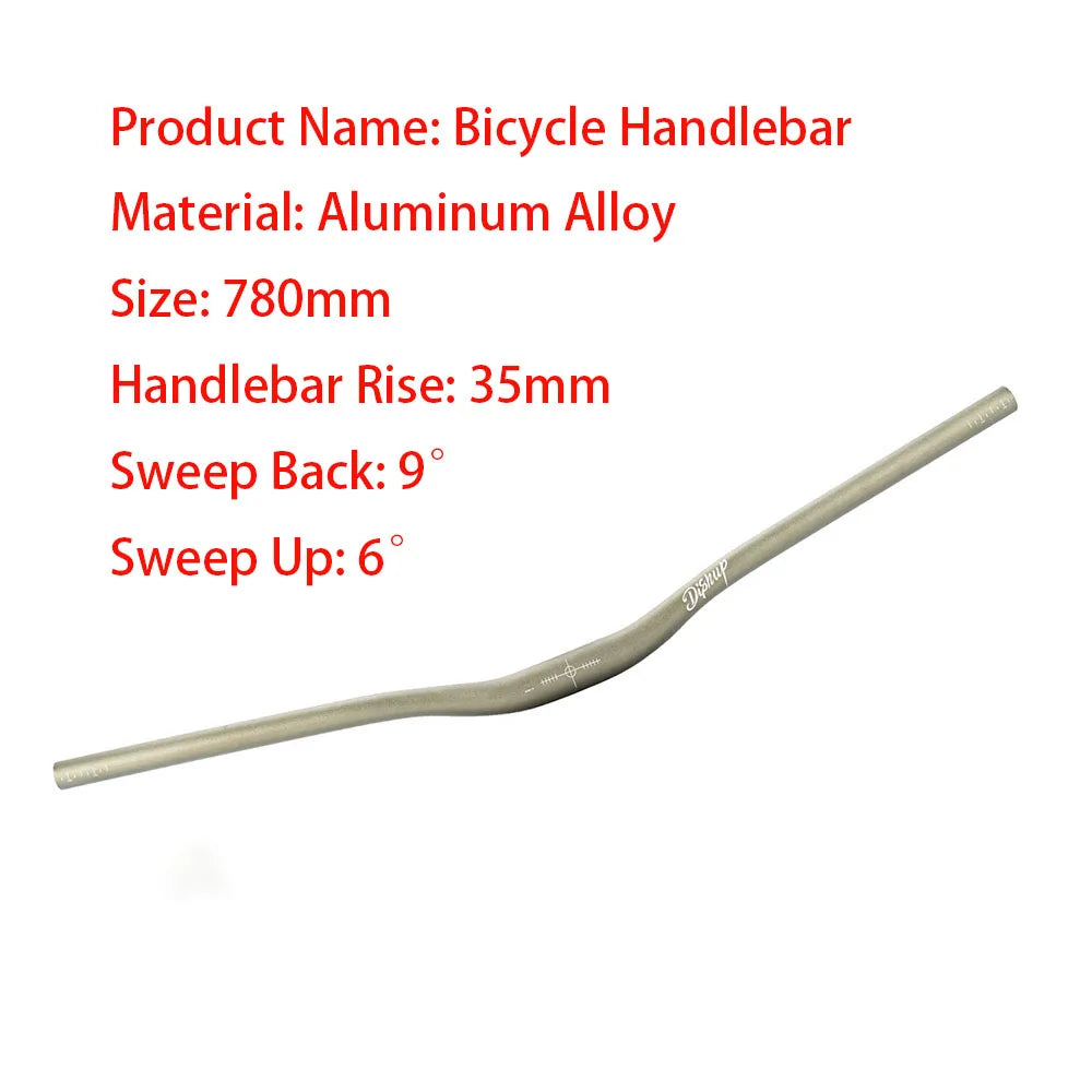 E-bike handle bars, 780mm handle