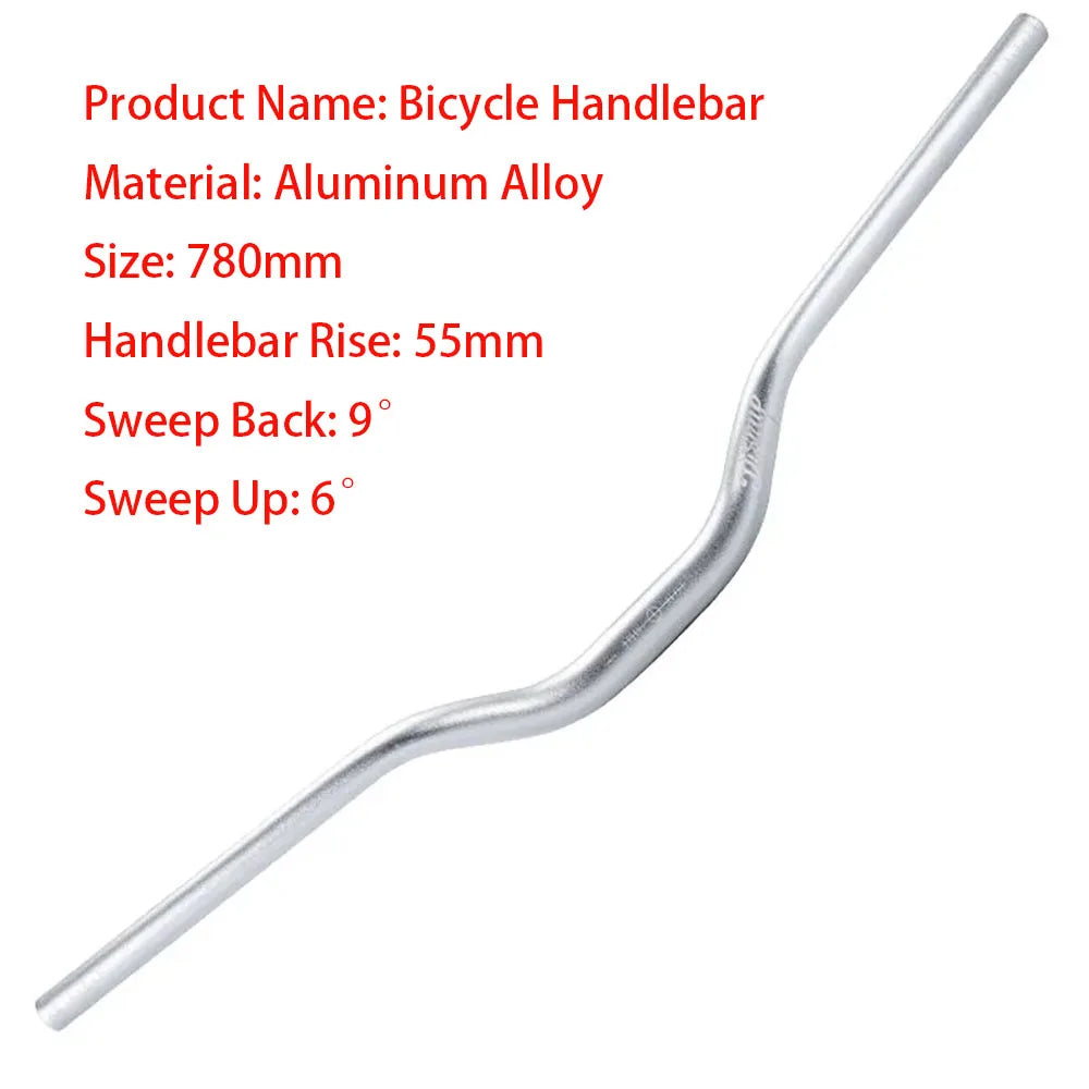 E-bike handle bars, 780mm handle