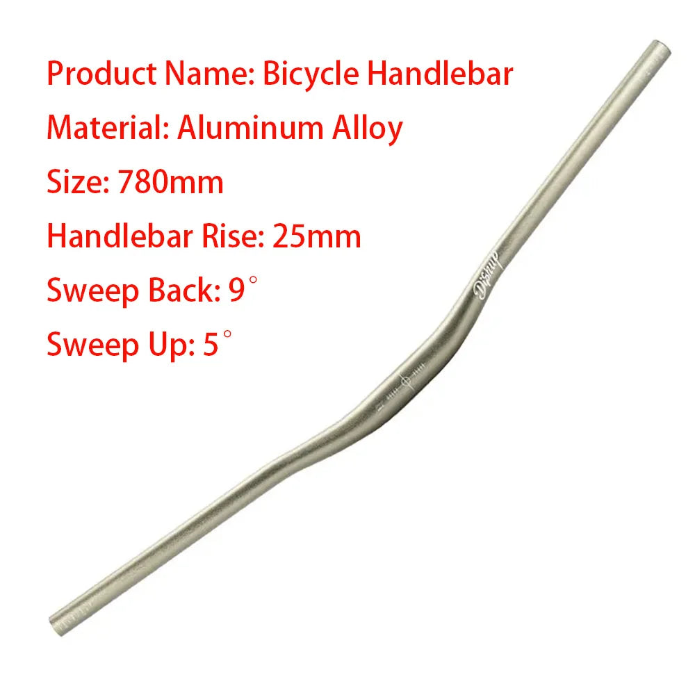 E-bike handle bars, 780mm handle