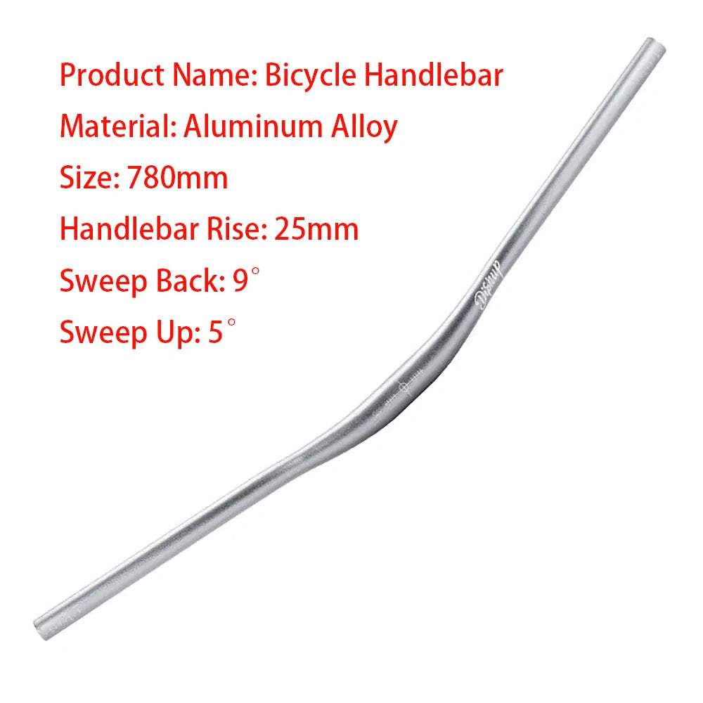 E-bike handle bars, 780mm handle