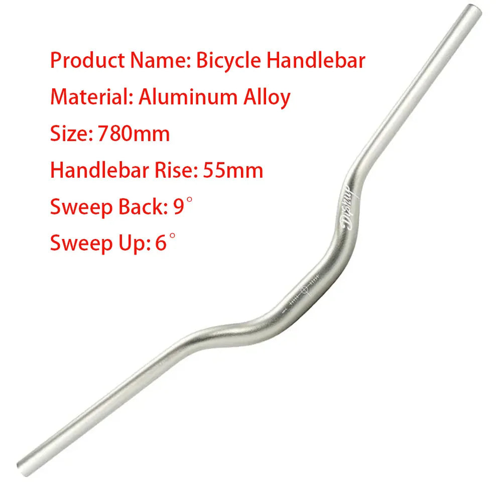 E-bike handle bars, 780mm handle